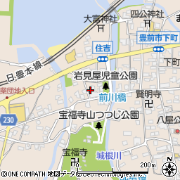 福岡県豊前市八屋1122周辺の地図