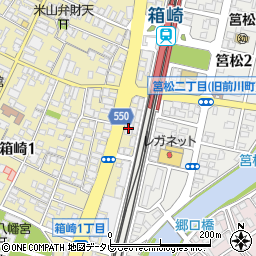 ピュアドームエタージュ箱崎周辺の地図