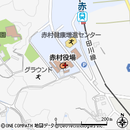 福岡県田川郡赤村周辺の地図