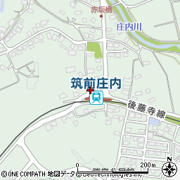 福岡県飯塚市赤坂794-5周辺の地図