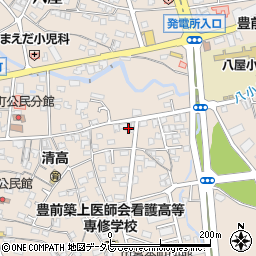 福岡県豊前市八屋1483周辺の地図