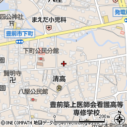 福岡県豊前市八屋1459周辺の地図