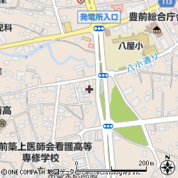 福岡県豊前市八屋2252周辺の地図