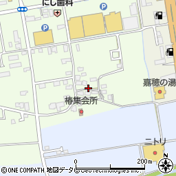 福岡県飯塚市椿75周辺の地図