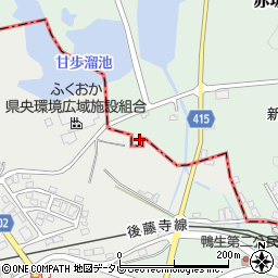 福岡県飯塚市赤坂883-6周辺の地図
