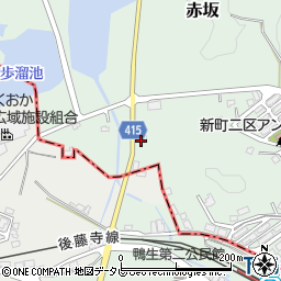福岡県飯塚市赤坂884周辺の地図