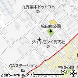 学生会館　ユニエトワール福岡松田１周辺の地図
