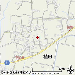 高知県南国市植田962周辺の地図