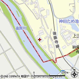 福岡県飯塚市上三緒34周辺の地図