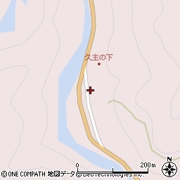 愛媛県上浮穴郡久万高原町上黒岩2791周辺の地図