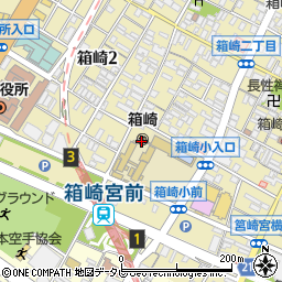 箱崎幼稚園周辺の地図