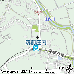 福岡県飯塚市赤坂801周辺の地図