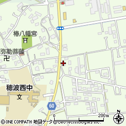 福岡県飯塚市椿222周辺の地図