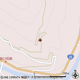 愛媛県上浮穴郡久万高原町上黒岩2212周辺の地図