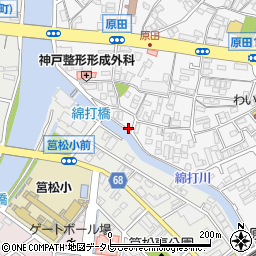 ガナーリア箱崎周辺の地図