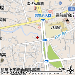 福岡県豊前市八屋2251周辺の地図