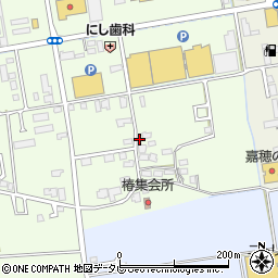 福岡県飯塚市椿81周辺の地図