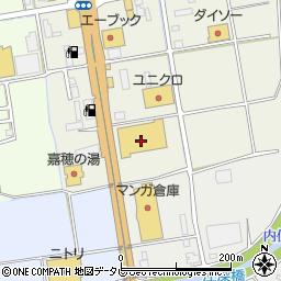 ヤマダデンキテックランド飯塚店周辺の地図