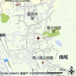 福岡県飯塚市南尾97-9周辺の地図