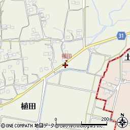 高知県南国市植田1014周辺の地図