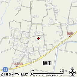 高知県南国市植田960周辺の地図