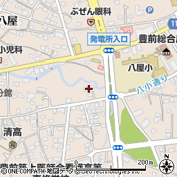 福岡県豊前市八屋2259周辺の地図