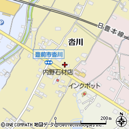 福岡県豊前市沓川570周辺の地図