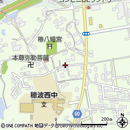 福岡県飯塚市椿332周辺の地図