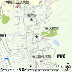福岡県飯塚市南尾97-4周辺の地図
