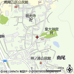 福岡県飯塚市南尾97-5周辺の地図