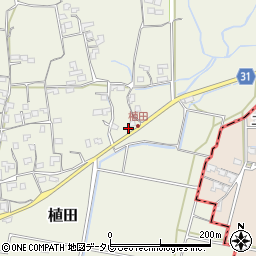 高知県南国市植田1014-1周辺の地図