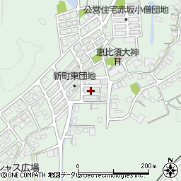 福岡県飯塚市赤坂609周辺の地図