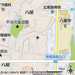 福岡県豊前市八屋1801周辺の地図