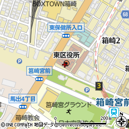 〒813-0000 福岡県福岡市東区（以下に掲載がない場合）の地図