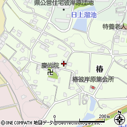 福岡県飯塚市椿536周辺の地図