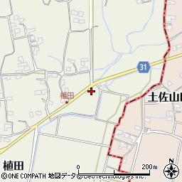 高知県南国市植田1567周辺の地図