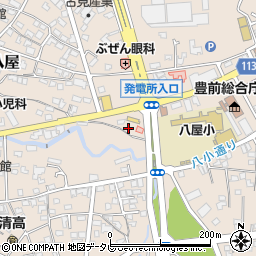 福岡県豊前市八屋2242周辺の地図