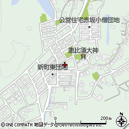 福岡県飯塚市赤坂587周辺の地図