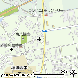 福岡県飯塚市椿338周辺の地図