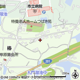 福岡県飯塚市椿671周辺の地図