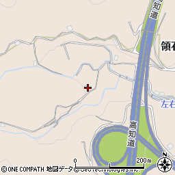 高知県南国市領石362周辺の地図