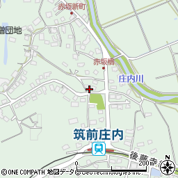 福岡県飯塚市赤坂675周辺の地図