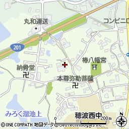 福岡県飯塚市椿393周辺の地図