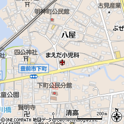 前田小児科医院周辺の地図