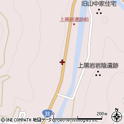 愛媛県上浮穴郡久万高原町上黒岩2249周辺の地図