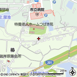 福岡県飯塚市椿672周辺の地図