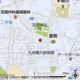 昭和町会館周辺の地図