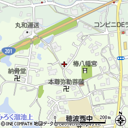 福岡県飯塚市椿386周辺の地図