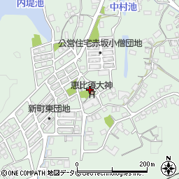 福岡県飯塚市赤坂584周辺の地図