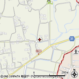 高知県南国市植田1255周辺の地図